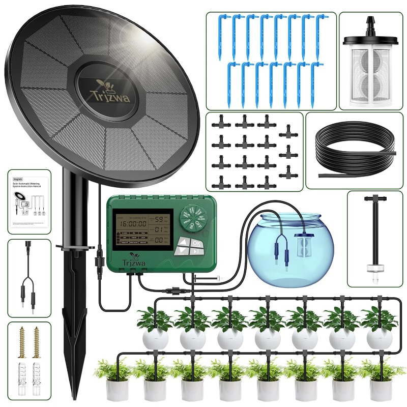 Automatic Plant Waterer - Solar Irrigatie Apparatuur Kas Irrigatie Druppelirrigatie