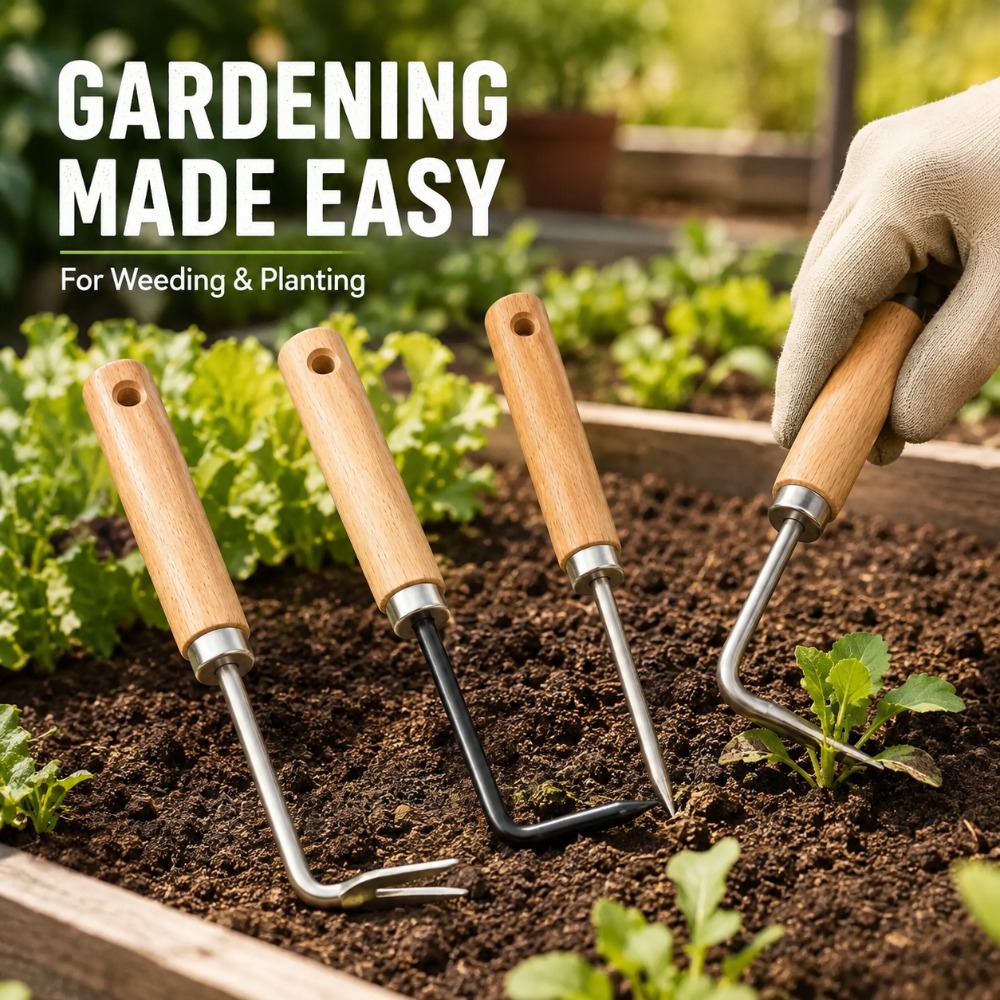 Gardening Tools Hoe - Worteltrekker Wiedgereedschap Multifunctionele Tuinschep voor het