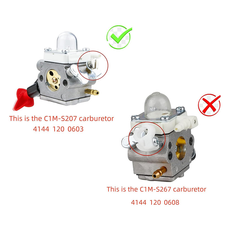 Nieuwe Carburateur C1M S207A V - Gardening Tools Equipment recensie en prijs