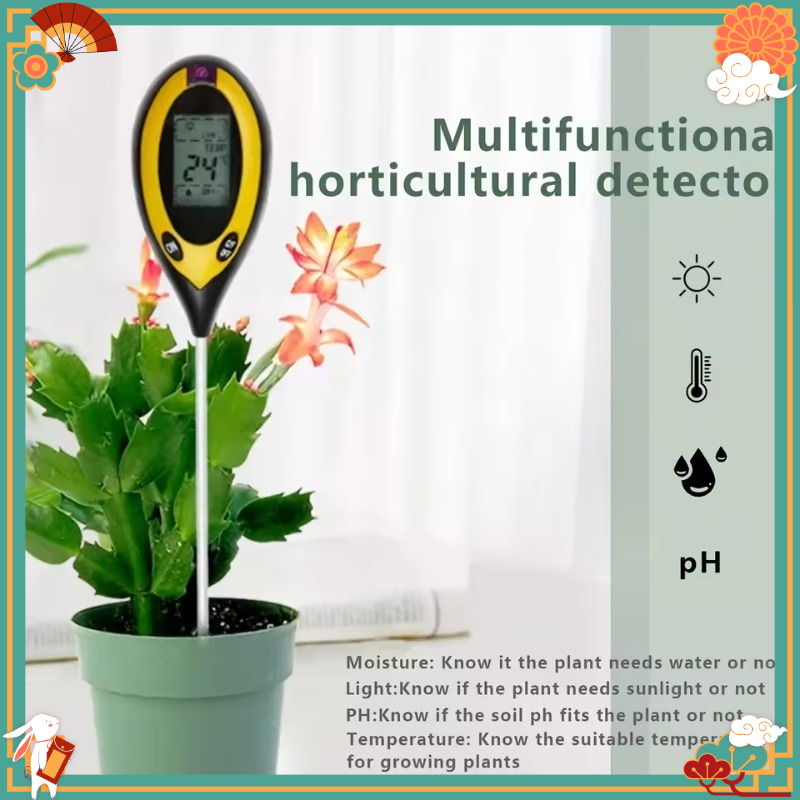 Multifunctionele 4-in-1 Bodem  - Soil Ph Meter recensie en prijs
