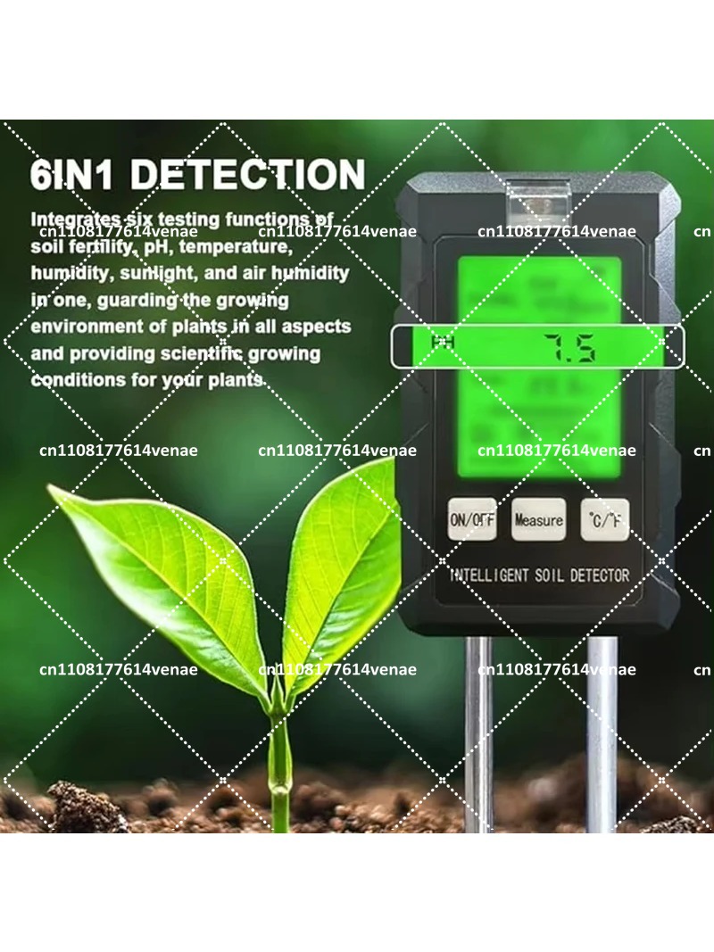 6-in-1 Bodemtestkit, pH-vocht- - Soil Ph Meter recensie en prijs