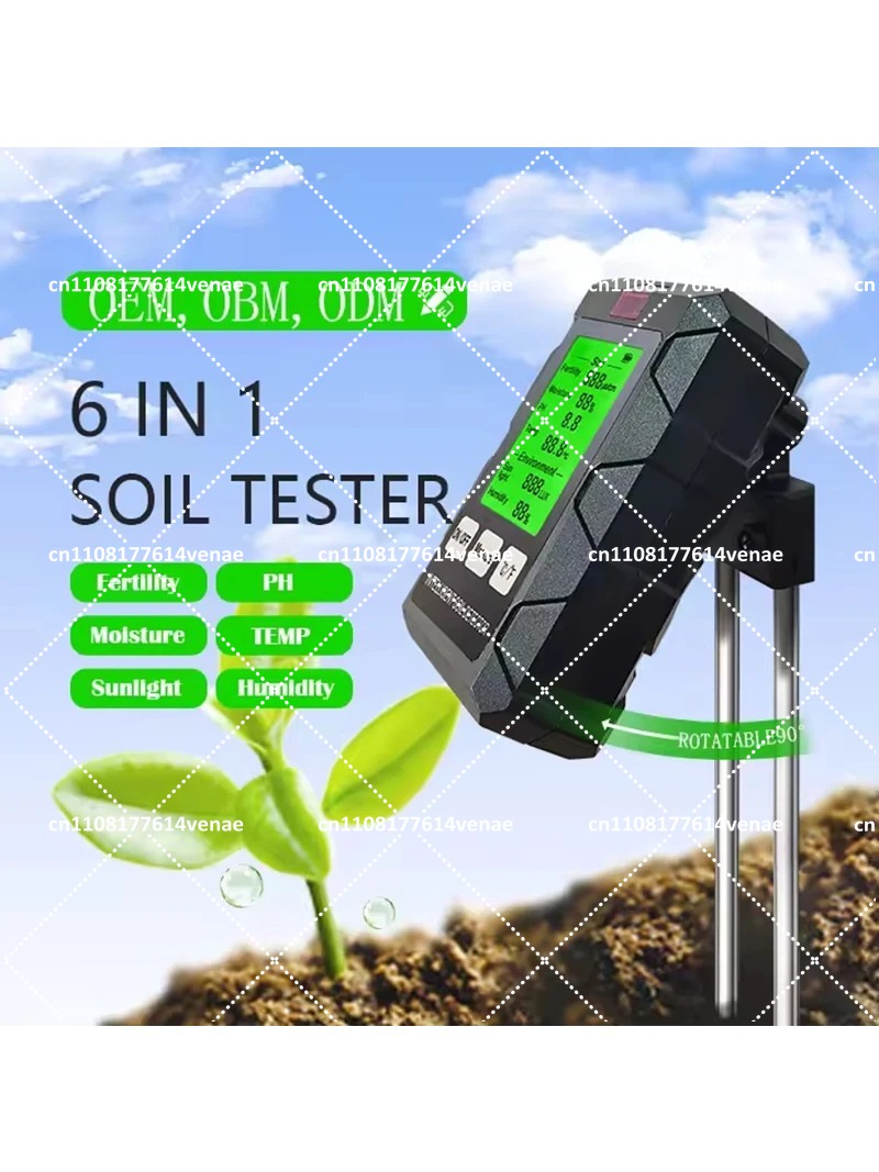 6-in-1 Bodemtestkit, pH-vocht- - Soil Ph Meter recensie en prijs