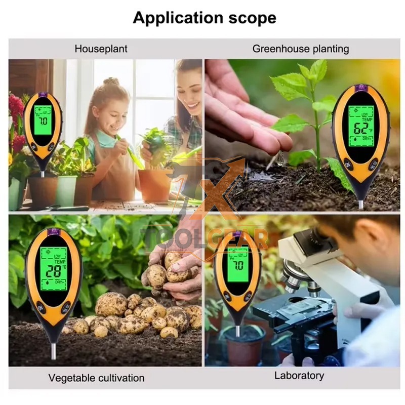 2026 Hotsale* 4-in-1 Bodem-pH- - Soil Ph Meter recensie en prijs