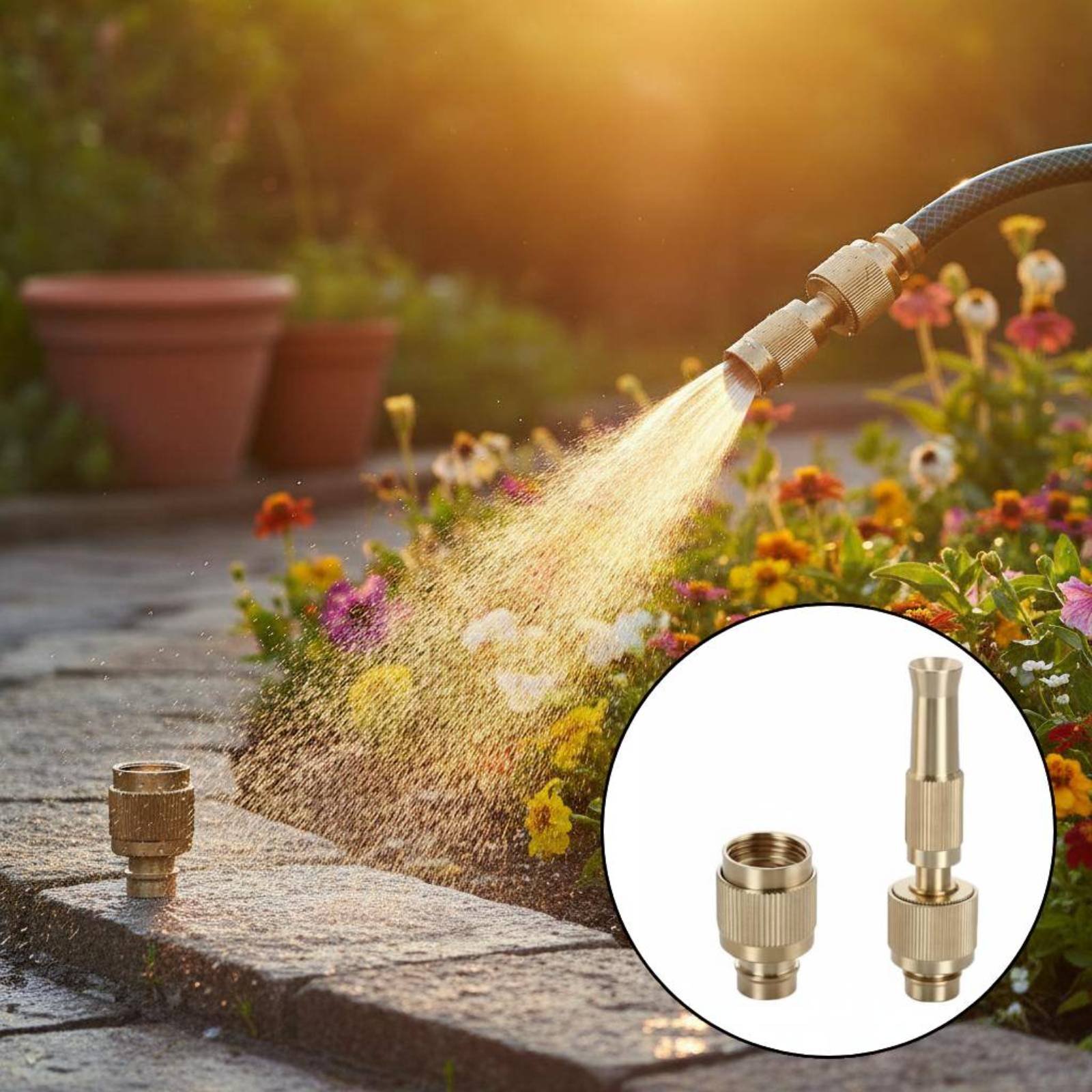 Messing water universele conne - Gardening Tools Equipment recensie en prijs