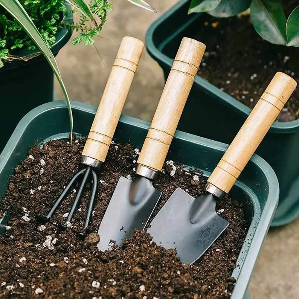 3-delige mini-tuinset, klein f - Gardening Tools Equipment recensie en prijs