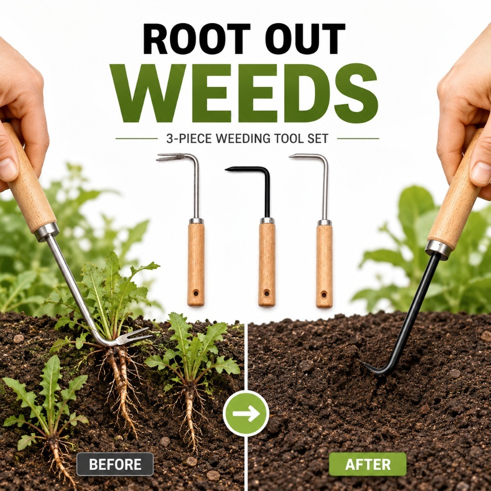 Worteltrekker Wiedgereedschap  - Gardening Tools Hoe recensie en prijs