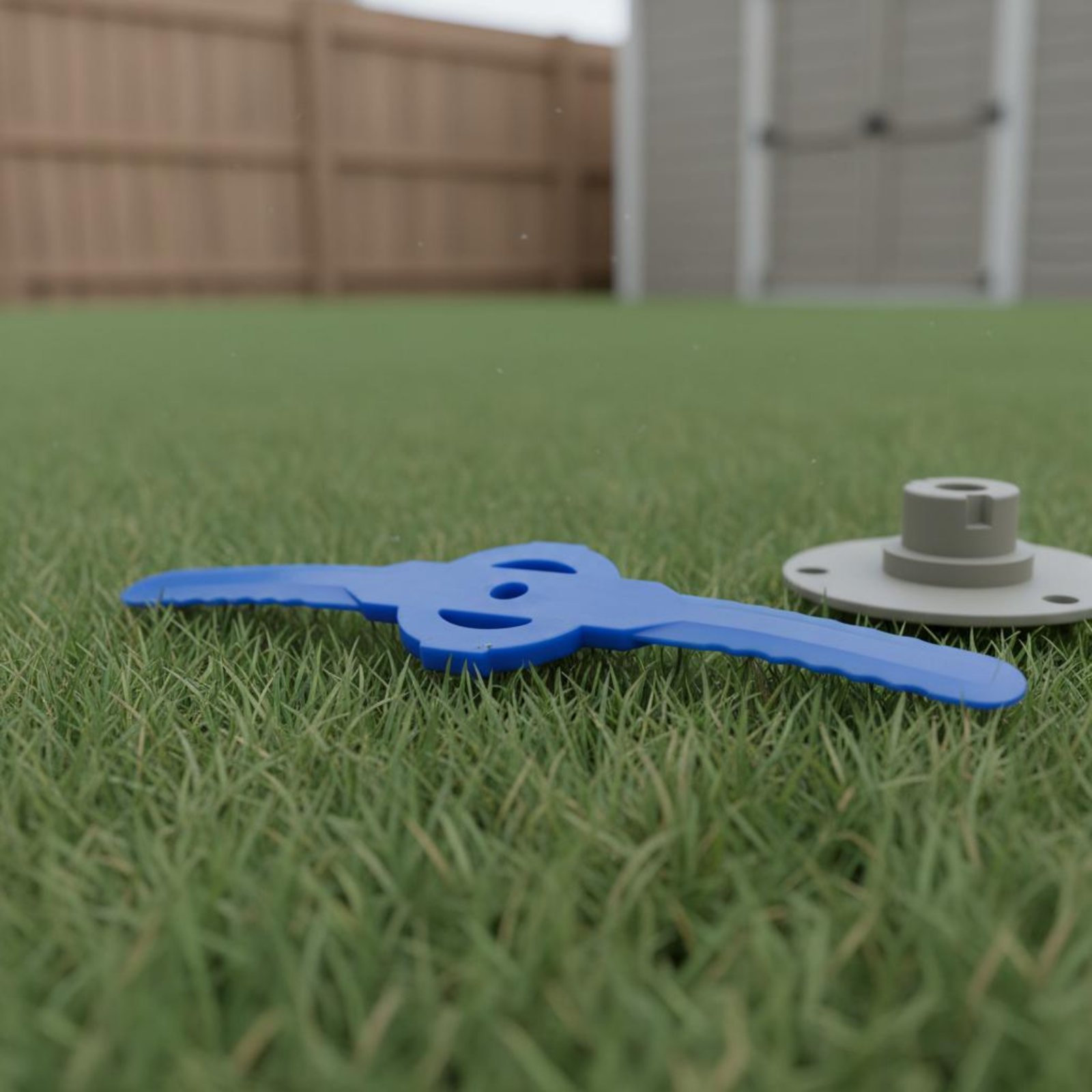 Plastic grastrimmermes Eenvoud - Gardening Tools And Accessories recensie en prijs
