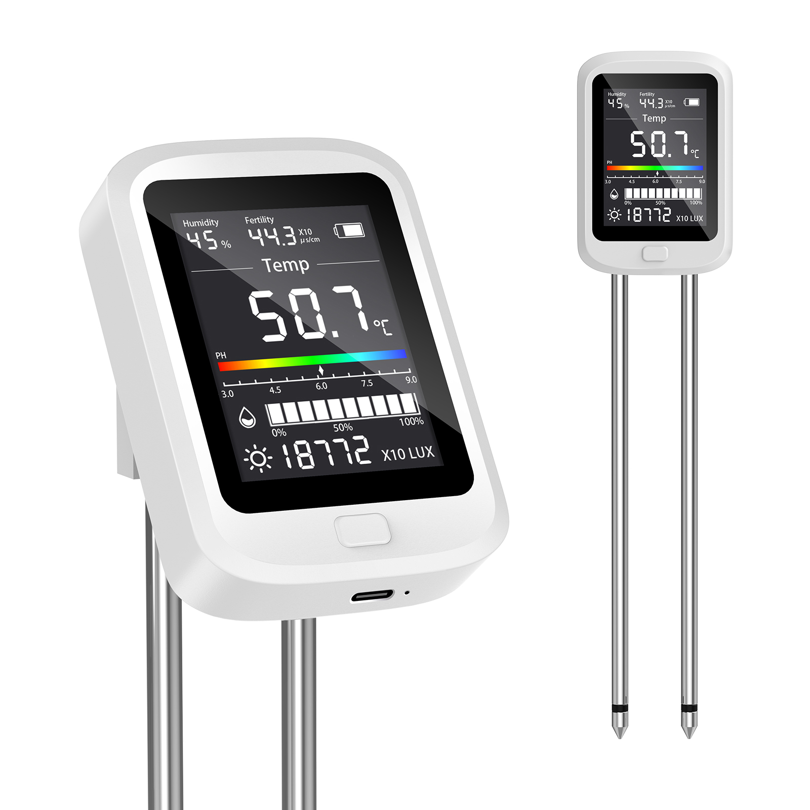 6-in-1 Bodemvochtmeter, Hygrom - Soil Ph Meter recensie en prijs